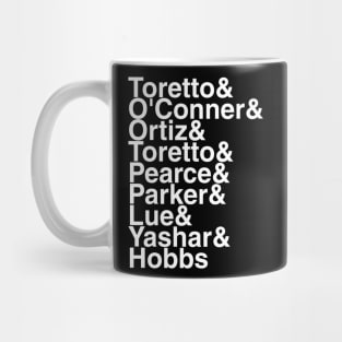 Fast and Furious Helvetica List Mug